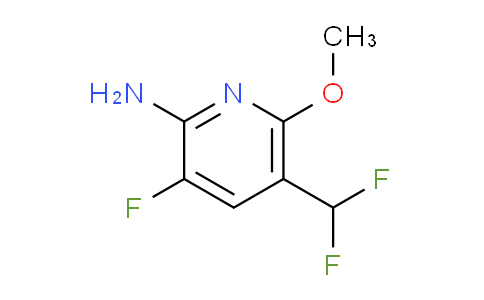 2-Amino-5-(difluoromethyl)-3-fluoro-6-methoxypyridine