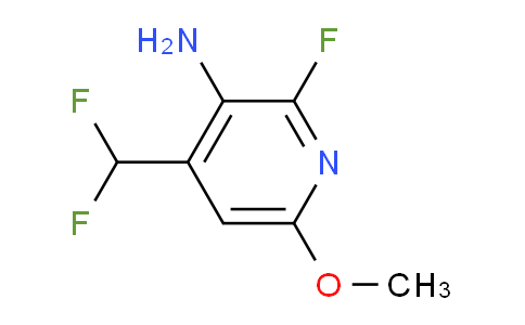AM134461 | 1806793-82-7 | 3-Amino-4-(difluoromethyl)-2-fluoro-6-methoxypyridine