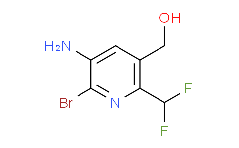 AM134463 | 1804720-56-6 | 3-Amino-2-bromo-6-(difluoromethyl)pyridine-5-methanol