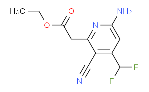 AM134465 | 1805341-02-9 | Ethyl 6-amino-3-cyano-4-(difluoromethyl)pyridine-2-acetate