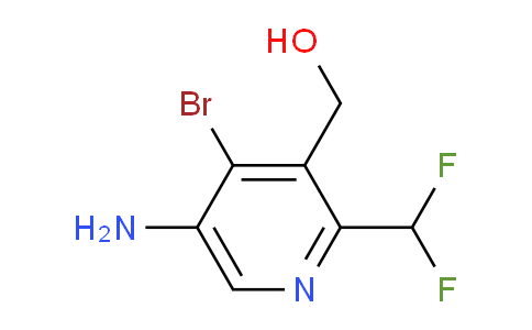 AM134466 | 1804720-61-3 | 5-Amino-4-bromo-2-(difluoromethyl)pyridine-3-methanol