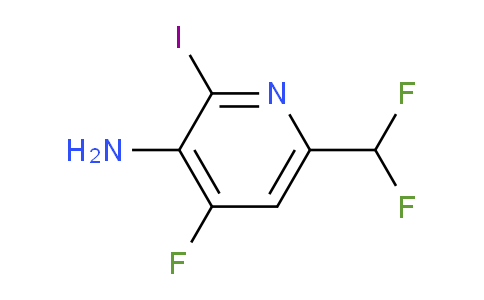 AM134483 | 1805330-84-0 | 3-Amino-6-(difluoromethyl)-4-fluoro-2-iodopyridine