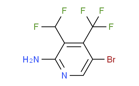 AM134490 | 1804724-53-5 | 2-Amino-5-bromo-3-(difluoromethyl)-4-(trifluoromethyl)pyridine