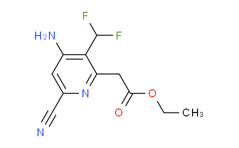 AM134495 | 1804486-10-9 | Ethyl 4-amino-6-cyano-3-(difluoromethyl)pyridine-2-acetate
