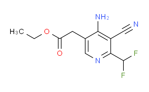 AM134497 | 1806790-46-4 | Ethyl 4-amino-3-cyano-2-(difluoromethyl)pyridine-5-acetate
