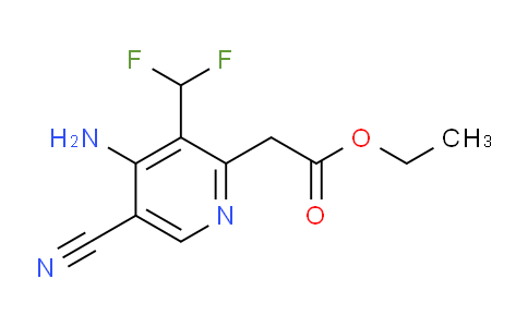 AM134499 | 1804486-15-4 | Ethyl 4-amino-5-cyano-3-(difluoromethyl)pyridine-2-acetate