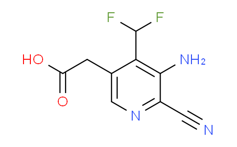 AM134500 | 1805340-80-0 | 3-Amino-2-cyano-4-(difluoromethyl)pyridine-5-acetic acid