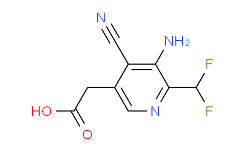 AM134503 | 1806837-85-3 | 3-Amino-4-cyano-2-(difluoromethyl)pyridine-5-acetic acid
