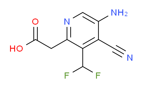 AM134508 | 1806789-72-9 | 5-Amino-4-cyano-3-(difluoromethyl)pyridine-2-acetic acid