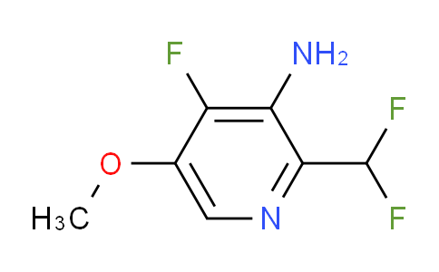 AM134511 | 1805270-09-0 | 3-Amino-2-(difluoromethyl)-4-fluoro-5-methoxypyridine