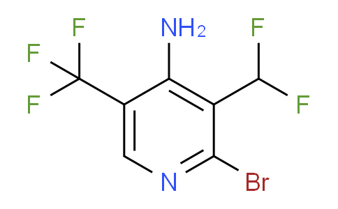 AM134516 | 1806806-38-1 | 4-Amino-2-bromo-3-(difluoromethyl)-5-(trifluoromethyl)pyridine