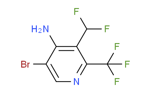 AM134525 | 1804449-56-6 | 4-Amino-5-bromo-3-(difluoromethyl)-2-(trifluoromethyl)pyridine