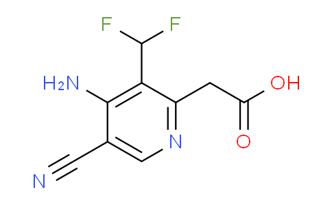 AM134528 | 1806809-62-0 | 4-Amino-5-cyano-3-(difluoromethyl)pyridine-2-acetic acid