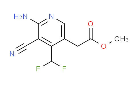 AM134539 | 1806809-72-2 | Methyl 2-amino-3-cyano-4-(difluoromethyl)pyridine-5-acetate
