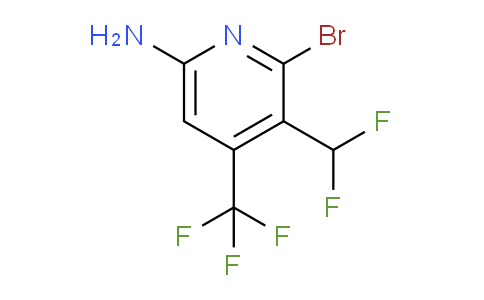 AM134545 | 1806887-35-3 | 6-Amino-2-bromo-3-(difluoromethyl)-4-(trifluoromethyl)pyridine