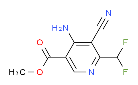 AM134546 | 1806844-46-1 | Methyl 4-amino-3-cyano-2-(difluoromethyl)pyridine-5-carboxylate