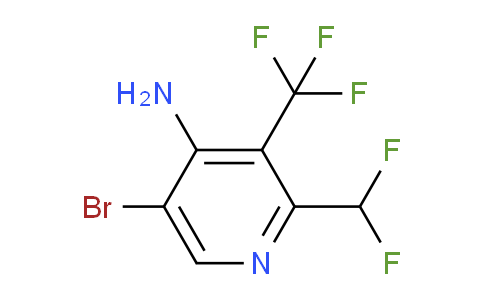 AM134558 | 1806836-01-0 | 4-Amino-5-bromo-2-(difluoromethyl)-3-(trifluoromethyl)pyridine