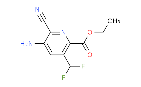AM134563 | 1805936-57-5 | Ethyl 3-amino-2-cyano-5-(difluoromethyl)pyridine-6-carboxylate
