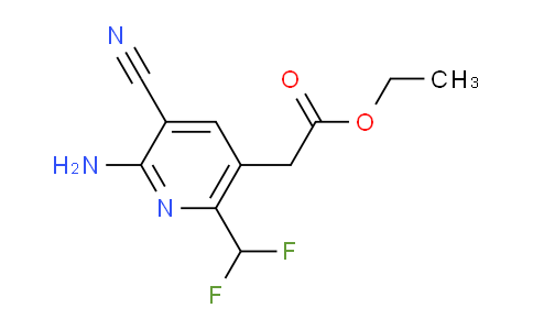 AM134566 | 1805213-11-9 | Ethyl 2-amino-3-cyano-6-(difluoromethyl)pyridine-5-acetate