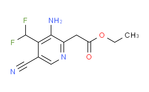 AM134574 | 1804486-04-1 | Ethyl 3-amino-5-cyano-4-(difluoromethyl)pyridine-2-acetate