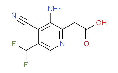 AM134586 | 1805111-68-5 | 3-Amino-4-cyano-5-(difluoromethyl)pyridine-2-acetic acid