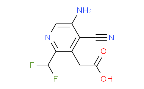AM134587 | 1805328-07-7 | 5-Amino-4-cyano-2-(difluoromethyl)pyridine-3-acetic acid