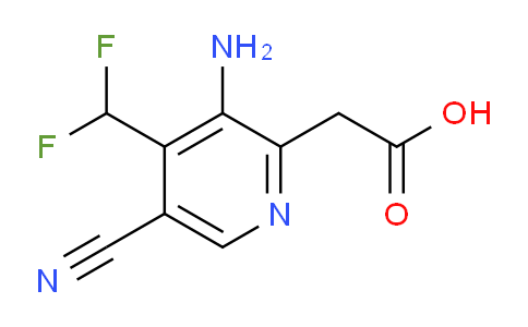 AM134591 | 1806831-01-5 | 3-Amino-5-cyano-4-(difluoromethyl)pyridine-2-acetic acid