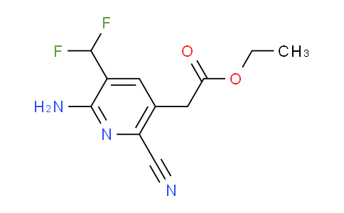 AM134593 | 1804944-30-6 | Ethyl 2-amino-6-cyano-3-(difluoromethyl)pyridine-5-acetate