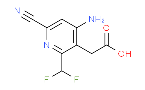 AM134594 | 1806789-91-2 | 4-Amino-6-cyano-2-(difluoromethyl)pyridine-3-acetic acid