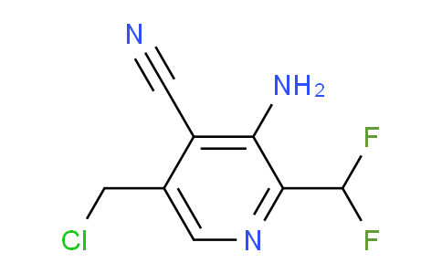 AM134603 | 1804961-34-9 | 3-Amino-5-(chloromethyl)-4-cyano-2-(difluoromethyl)pyridine