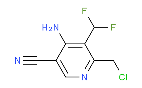AM134606 | 1805928-98-6 | 4-Amino-2-(chloromethyl)-5-cyano-3-(difluoromethyl)pyridine