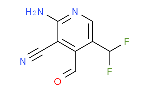 AM134620 | 1805109-58-3 | 2-Amino-3-cyano-5-(difluoromethyl)pyridine-4-carboxaldehyde