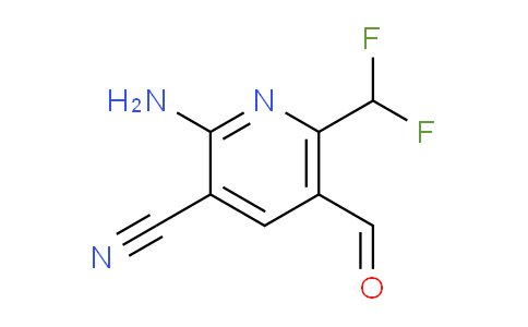 AM134621 | 1805212-71-8 | 2-Amino-3-cyano-6-(difluoromethyl)pyridine-5-carboxaldehyde