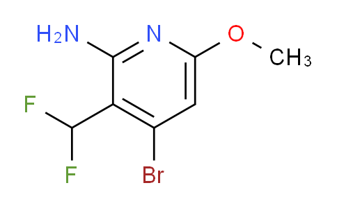 AM134625 | 1806823-74-4 | 2-Amino-4-bromo-3-(difluoromethyl)-6-methoxypyridine