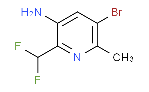 AM134626 | 1806810-72-9 | 3-Amino-5-bromo-2-(difluoromethyl)-6-methylpyridine