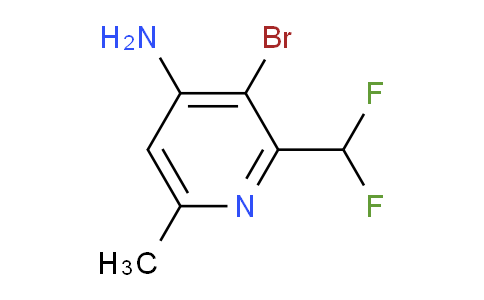 AM134633 | 1806056-25-6 | 4-Amino-3-bromo-2-(difluoromethyl)-6-methylpyridine