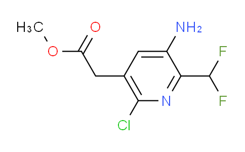 AM134642 | 1806836-81-6 | Methyl 3-amino-6-chloro-2-(difluoromethyl)pyridine-5-acetate