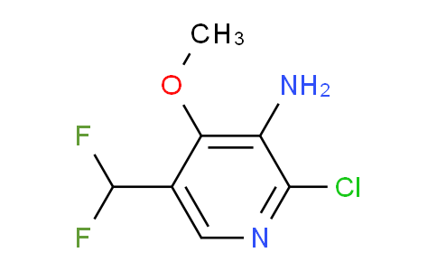 AM134666 | 1805336-24-6 | 3-Amino-2-chloro-5-(difluoromethyl)-4-methoxypyridine