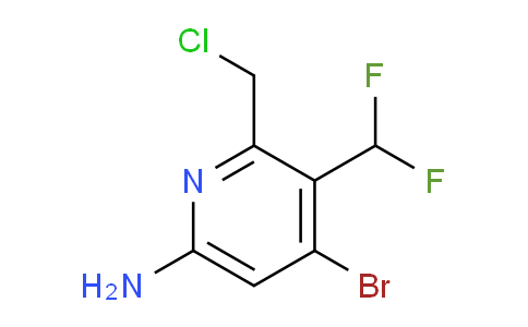 AM134667 | 1806844-94-9 | 6-Amino-4-bromo-2-(chloromethyl)-3-(difluoromethyl)pyridine