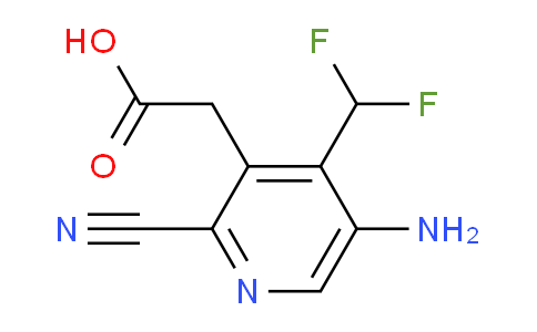 AM134672 | 1805109-48-1 | 5-Amino-2-cyano-4-(difluoromethyl)pyridine-3-acetic acid