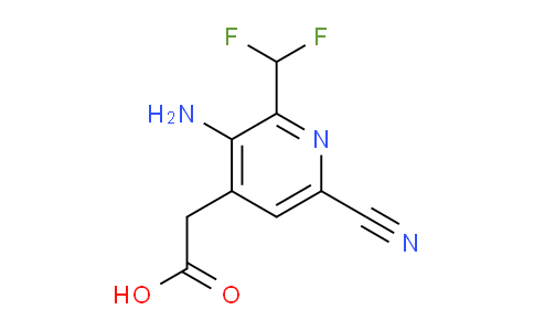 AM134677 | 1805349-03-4 | 3-Amino-6-cyano-2-(difluoromethyl)pyridine-4-acetic acid