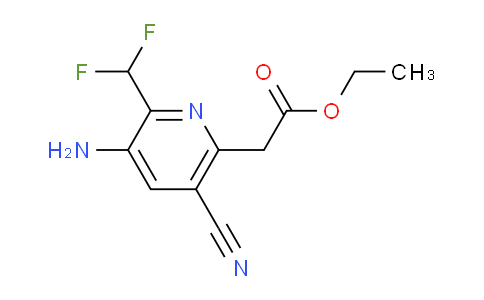 AM134678 | 1805271-06-0 | Ethyl 3-amino-5-cyano-2-(difluoromethyl)pyridine-6-acetate