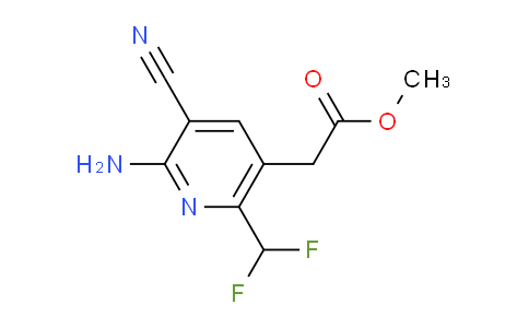 AM134684 | 1805109-55-0 | Methyl 2-amino-3-cyano-6-(difluoromethyl)pyridine-5-acetate