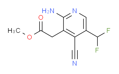 AM134685 | 1805349-08-9 | Methyl 2-amino-4-cyano-5-(difluoromethyl)pyridine-3-acetate