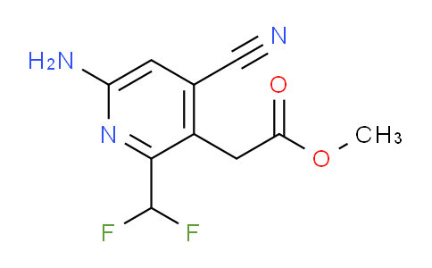 AM134687 | 1805109-63-0 | Methyl 6-amino-4-cyano-2-(difluoromethyl)pyridine-3-acetate