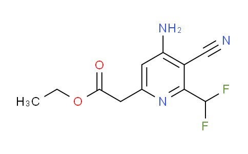 AM134688 | 1804944-41-9 | Ethyl 4-amino-3-cyano-2-(difluoromethyl)pyridine-6-acetate
