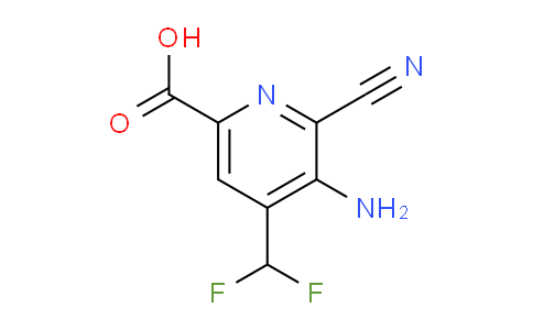 AM134690 | 1804485-19-5 | 3-Amino-2-cyano-4-(difluoromethyl)pyridine-6-carboxylic acid