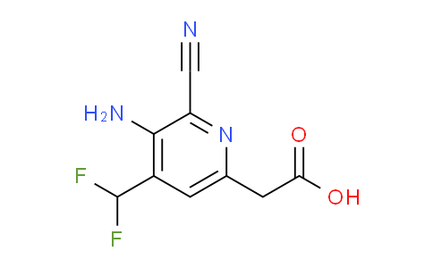AM134692 | 1805111-49-2 | 3-Amino-2-cyano-4-(difluoromethyl)pyridine-6-acetic acid