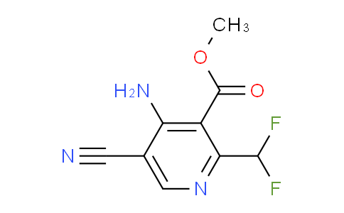 AM134694 | 1806844-54-1 | Methyl 4-amino-5-cyano-2-(difluoromethyl)pyridine-3-carboxylate