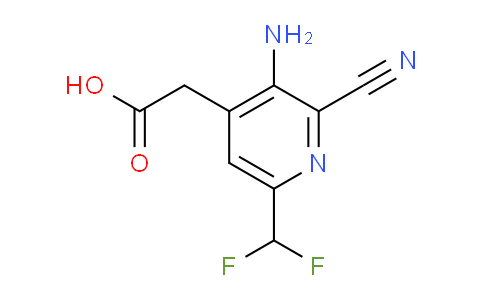 AM134697 | 1803672-64-1 | 3-Amino-2-cyano-6-(difluoromethyl)pyridine-4-acetic acid